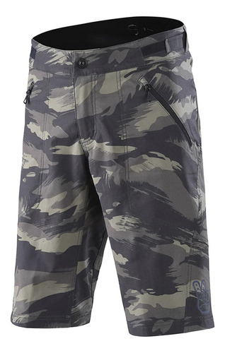 Bermuda Troy Lee Skyline Short Brushed Camo Military