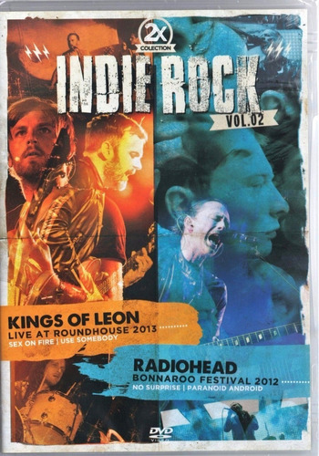 Dvd 2x Indie Rock Vol. 2 Novo Lacrado