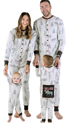 Pijamas Para Combinar En Familia Navideña Talla M