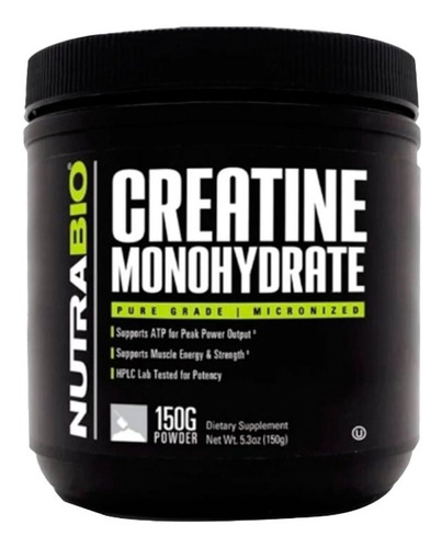 Creatina  Nutrabio 150gr + Envio Gratis + Regalo!!