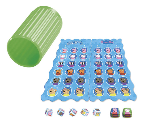 Hasbro Gaming Yahtzee Jr.: Edición Peppa Pig