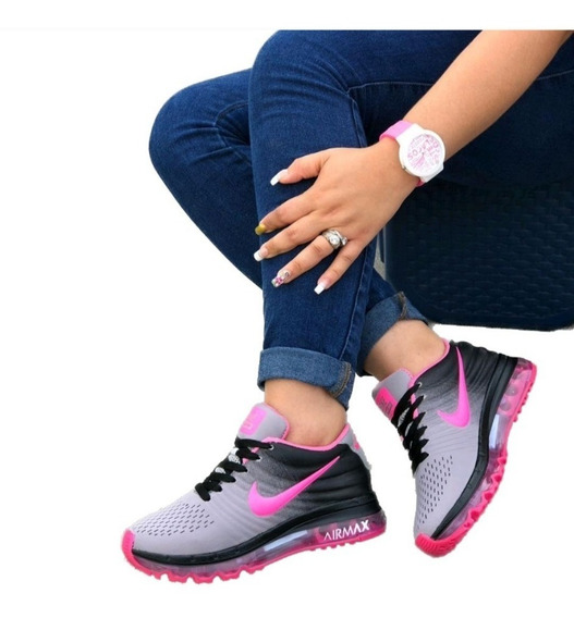 Tenis Nike Negros Con Fucsia - Ropa y Accesorios en Mercado ... Tenis Nike Negros Con Fucsia - Ropa y Accesorios en Mercado ...