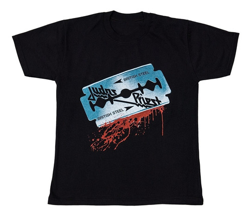 Judas Priest - British Steel - Remera - Rob Halford