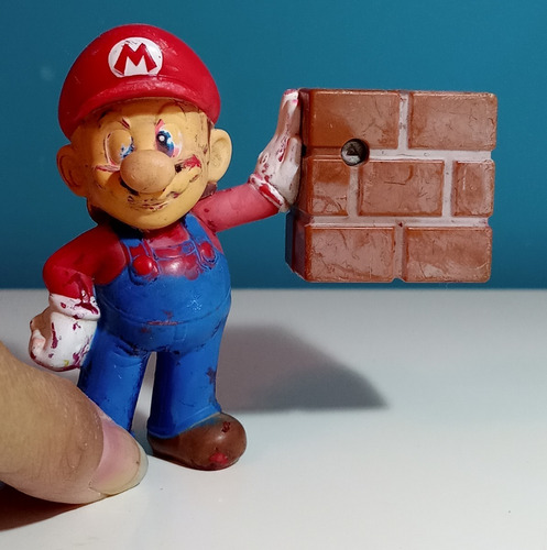 Muñeco Mario Bros Bloque Mágico (super Mario Bros)