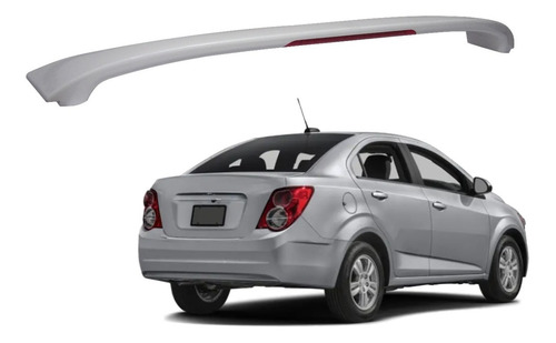 Spoiler Alerón Led Compatible  Chevrolet Sonic Sedán 12-16