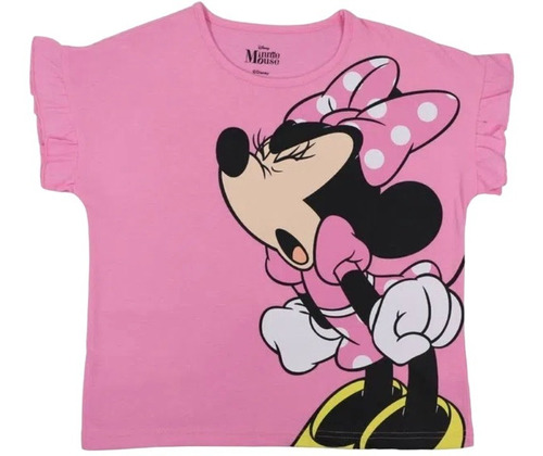 Polera Minnie Mouse - Original Disney - Diferentes Tallas