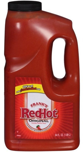 Chile Frank's Red Hot Pepper Cayenne 64 Oz 1.89lt