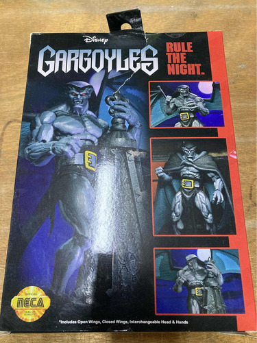 Goliath Gargoyles Rule Night Neca Ultimate Sellado Original