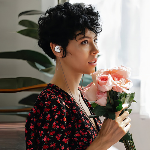 Cca C10 Auriculares Con Cable Monitor Oído, 4ba+1dd Híbridos