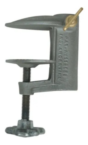 Imagen 4 de 10 de Lampara Brazo Articulado Beltram/biten C/morsa Aluminio