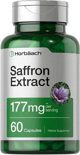  Horbaach Extracto De Azafrán 177 Mg 60 Capsulas