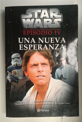 Libro Star Wars Episodio 4 Una Nueva Esperanza - R. Windham 