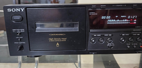 Tape Deck Duplo Sony Funcionando (leia Anuncio) (Usado)