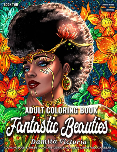 Libro: Adult Coloring Book | Fantastic Beauties Book 2: Wome