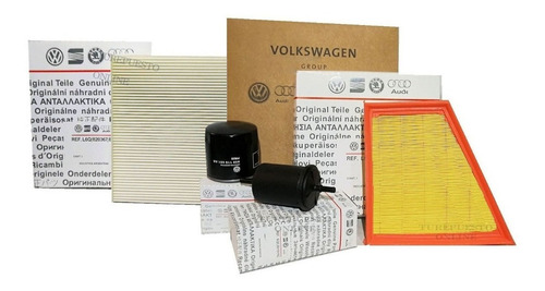 Kit Filtros Y Aceite Vw Fox Suran Gol Trend Voyage 1.6 Origi