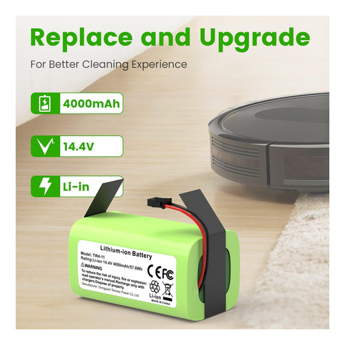 Compre Uma Bateria De Reposição De 144v 4000 Mah Com N79s,
