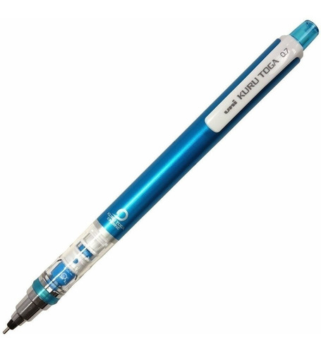 Lápiz mecánico azul estándar Uni Kurutoga M74501p33 de 0,7 mm