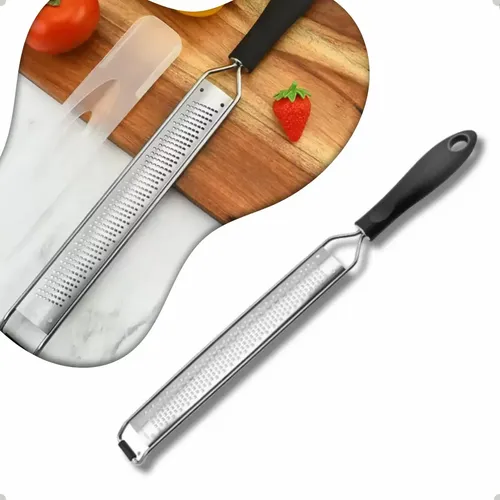 Ralador Zester Inox Fazer Raspas Ralar Fino Cítricos Chocolate Qu...