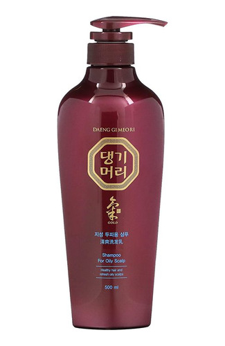 Shampoo Coreano Para Cuero Cabelludo Graso Con Mentol - Dgmr