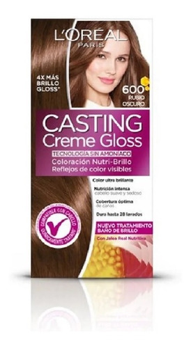 Tinte Capilar  L'oréal Casting Creme - - - g a $165