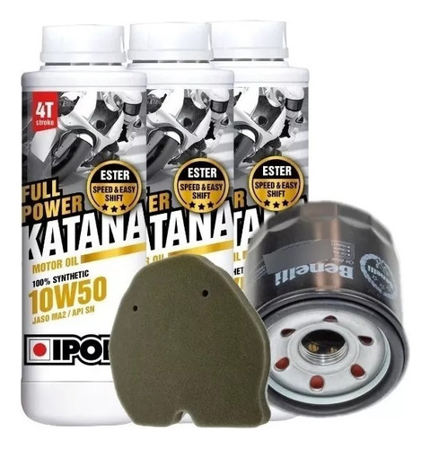 Kit Service Ipone Katana Y Benelli Orig.tnt300/302syr.am.r