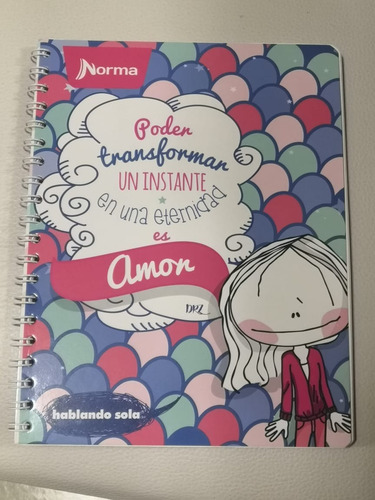 Libreta Hablando Sola Cuadro Grande