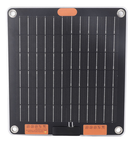 Panel Solar De 10 W Con Puertos Duales Tipo C