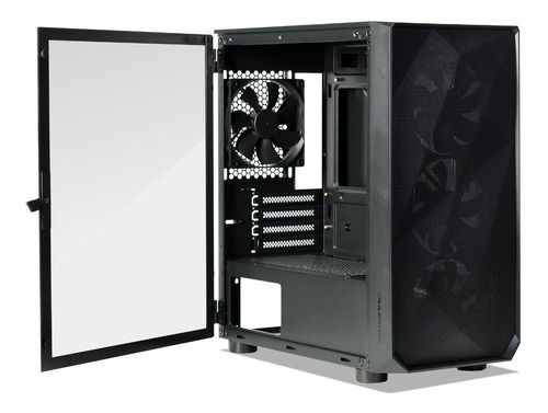 Gabinete Tecware Forge M-atx Mesh Frontal 4 Coolers 120mm !!