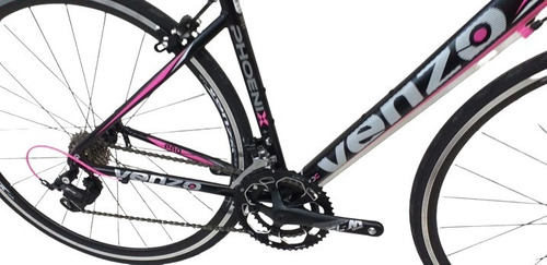 Imagen 5 de 10 de Bicicleta De Ruta Venzo Phoenix 16 Vel Envio Gratis