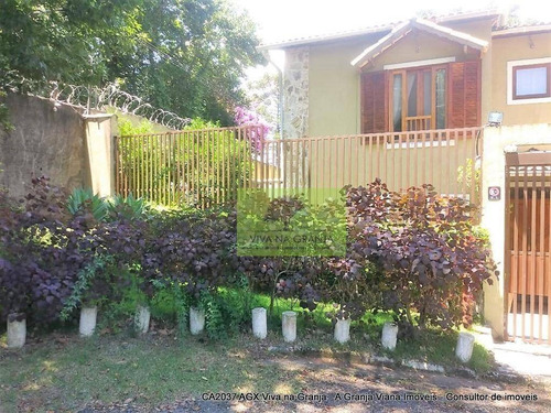Imagem 2 de 30 de Casa Com 3 Dormitórios À Venda, 330 M² Por R$ 1.700.000,00 - Granja Viana - Carapicuíba/sp - Ca2037