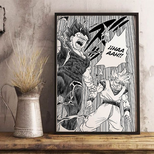 3 Cuadros De Dragon Ball Z A Eleccion Grabados En Madera