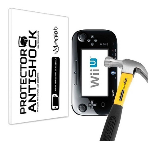 Lamina Protector Pantalla Anti-shock Nintendo Wii U