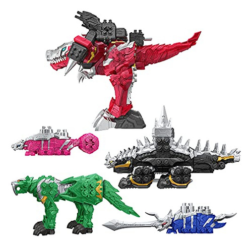 Bonecos De Ação Power Rangers Megazord, Pacote Com 5