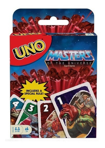 Uno Master Of The Universe Juego De Cartas