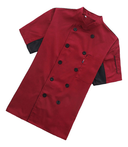 Chaqueta Chef Mujer Manga Corta Cook Chic Cooking Work