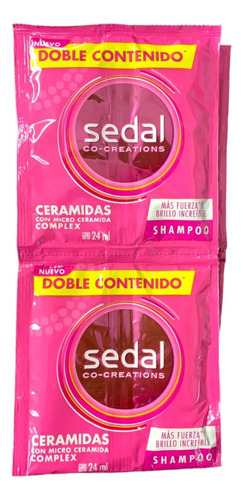 Sedal Shampoo Ceramidas X24 - mL a $51