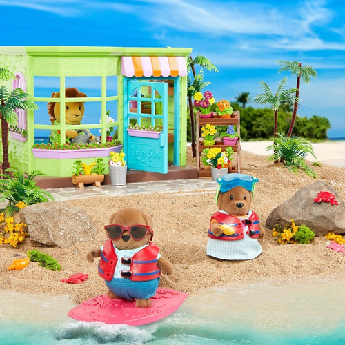 Imagen 4 de 8 de Lil Woodzeez Tienda De Flores Con Accesorios Floreria Ed
