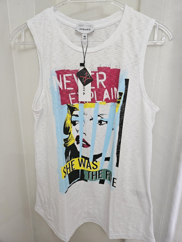 Remera Musculosa Mujer Kosiuko