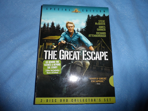 El Gran Escape- Dvd- Steve Mcqueen- -charles Bronson