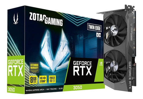 Zotac Gaming Geforce Rtx 3050 Twin Edge Oc 8gb Gddr6 128-...
