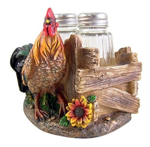 Agitadores De Sal Y Pimienta Shaker Shaker De Farm Rooster I