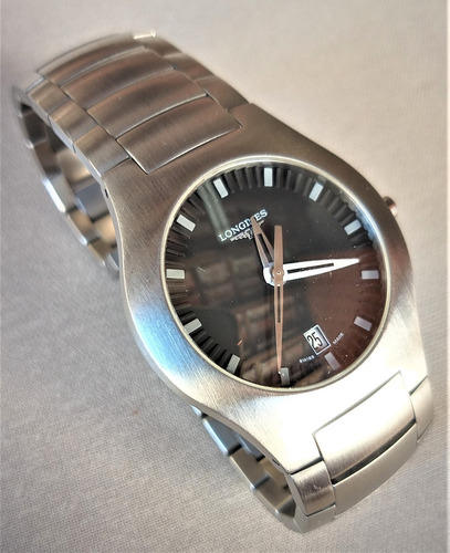 Longines Black Safira Oposition - Zerado - 12 X Sem Juros !!
