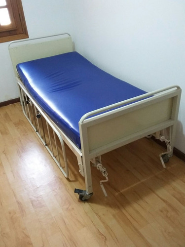 Imagem 3 de 10 de Locação Cama Hospitalar Manual C/ Colchão Hosp D28-r$ 115,00