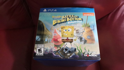 Spongebob: Battle For Bikini Bottom - Shiny Edition Ps4 