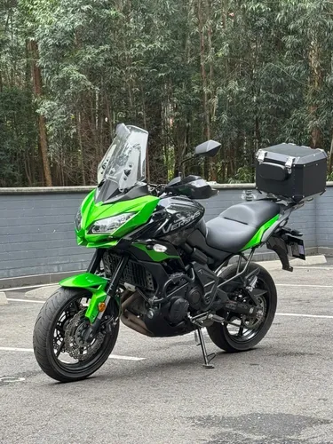 Kawasaki Versys 650 Verde, Un Poco Kilómetros, Con Baul Incl