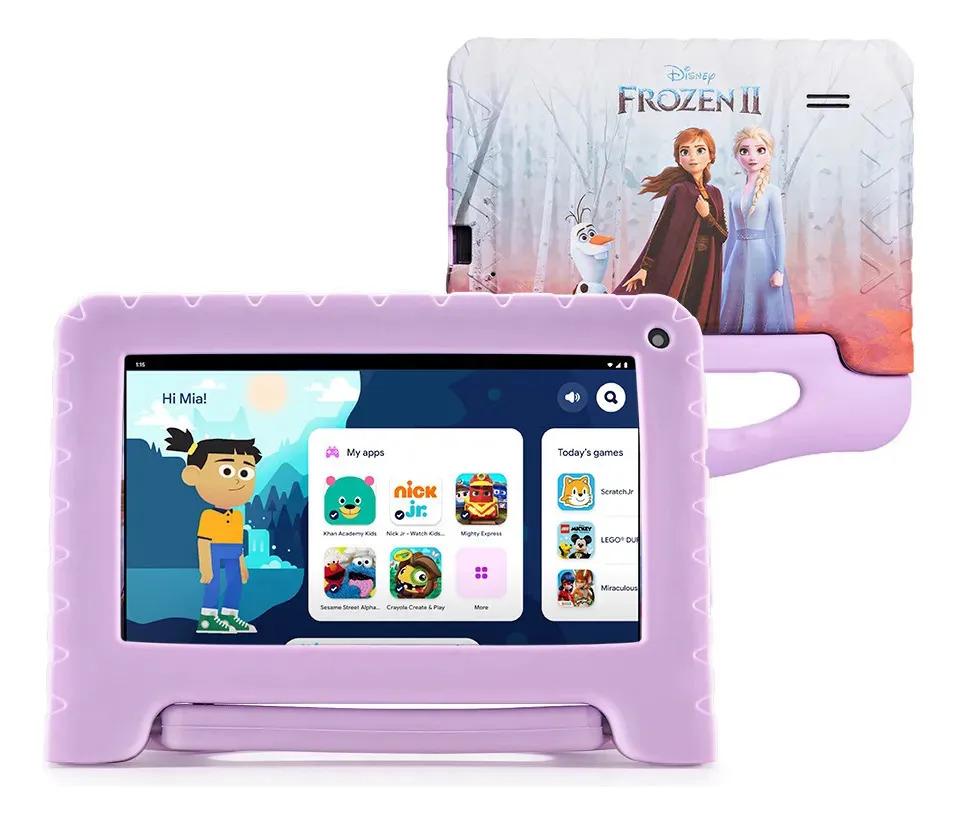 Tablet Infantil Frozen Ii 4gb Ram 64gb Android Multi - Nb416