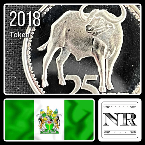 Rodesia - 25 Cents - Año 2018 - Km #nd - Token - Ñu