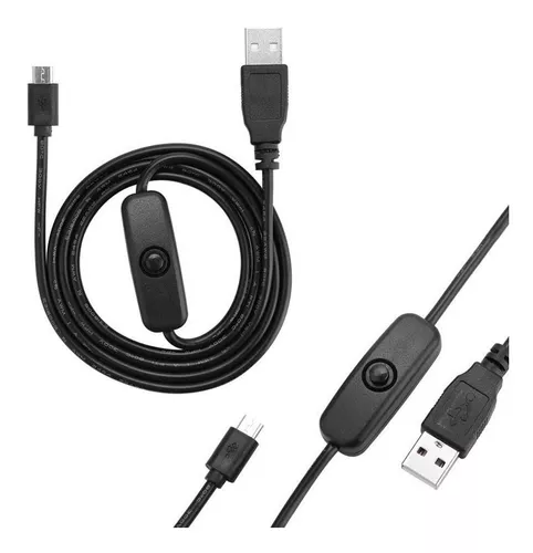 Cable USB a Micro USB con Interruptor On/Off