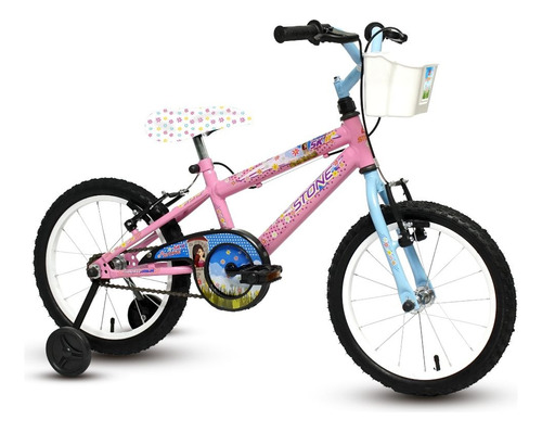 Bicicleta Aro 16 Stone Femina - Rosa