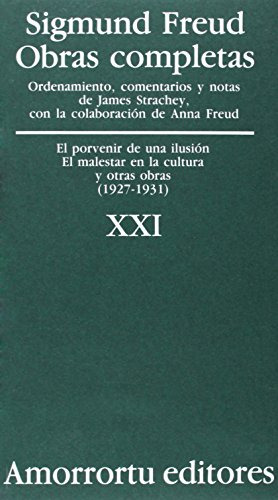 Libro Sigmund Freud Obras Completas Vol Xxi Traducción José